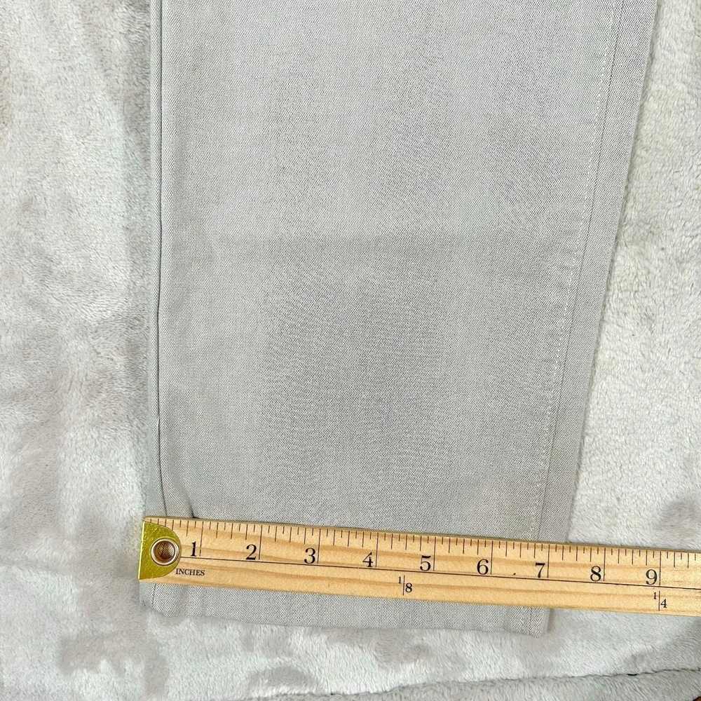 J. Crew Oxford Tech Pants Mens 33x34 Gray 770 Straight Performance Golf Chino